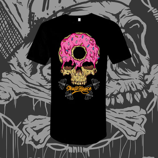featured Pink donut Fitted men's Tees